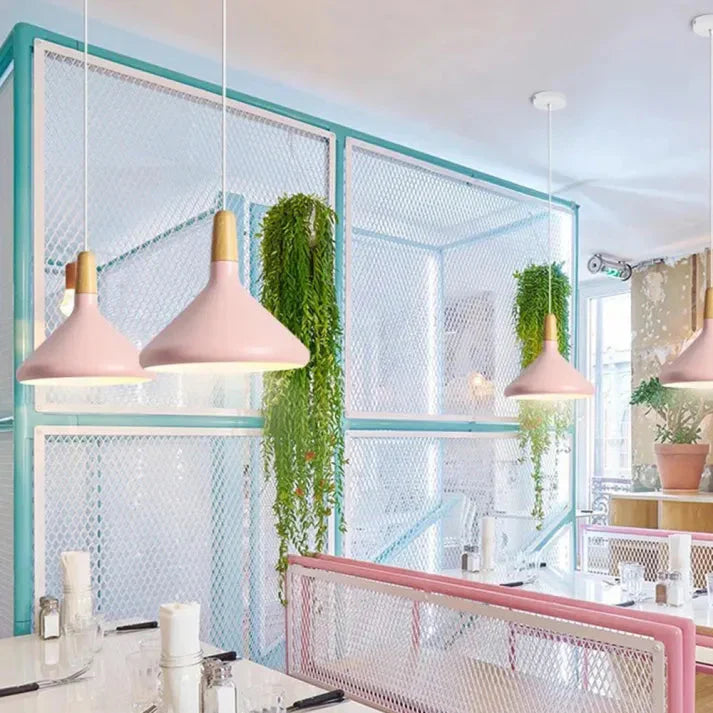 CôneChic – Franse hanglamp met macaronontwerp