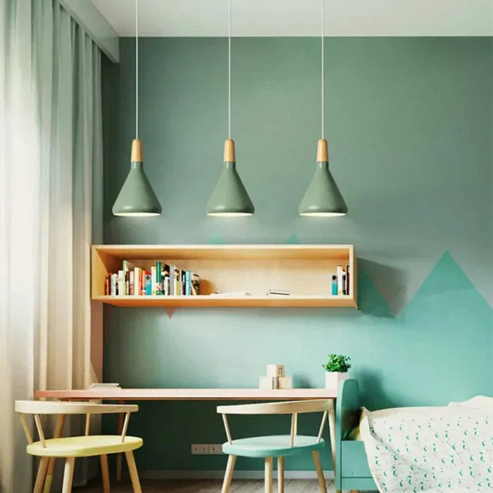 CôneChic – Franse hanglamp met macaronontwerp