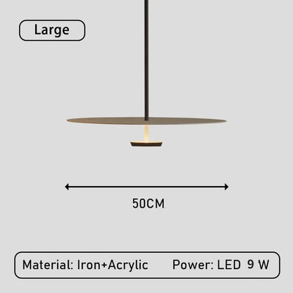 ARCÉLIA – LED-ringhanglamp in moderne stijl
