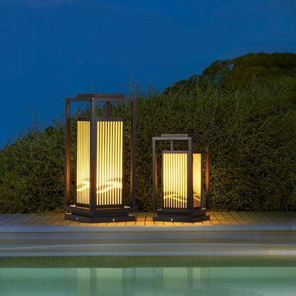 SolarCage – Buiten Zonne-energie Lamp op Paal
