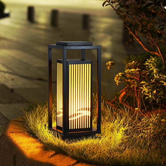 SolarCage – Buiten Zonne-energie Lamp op Paal