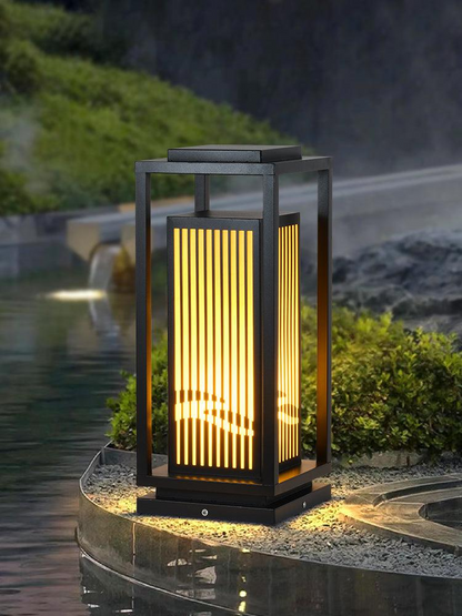 SolarCage – Buiten Zonne-energie Lamp op Paal