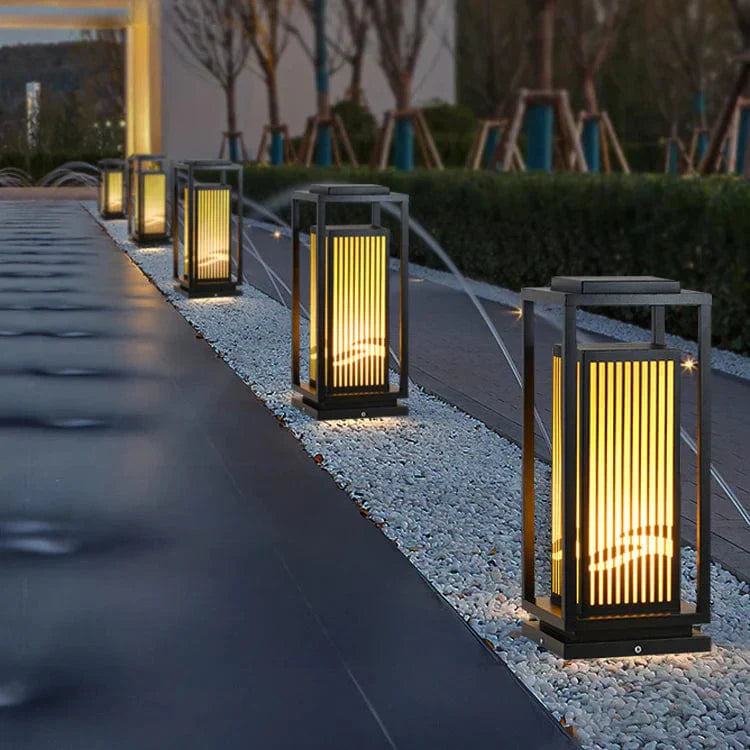 SolarCage – Buiten Zonne-energie Lamp op Paal