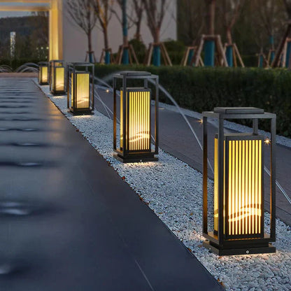 SolarCage – Buiten Zonne-energie Lamp op Paal