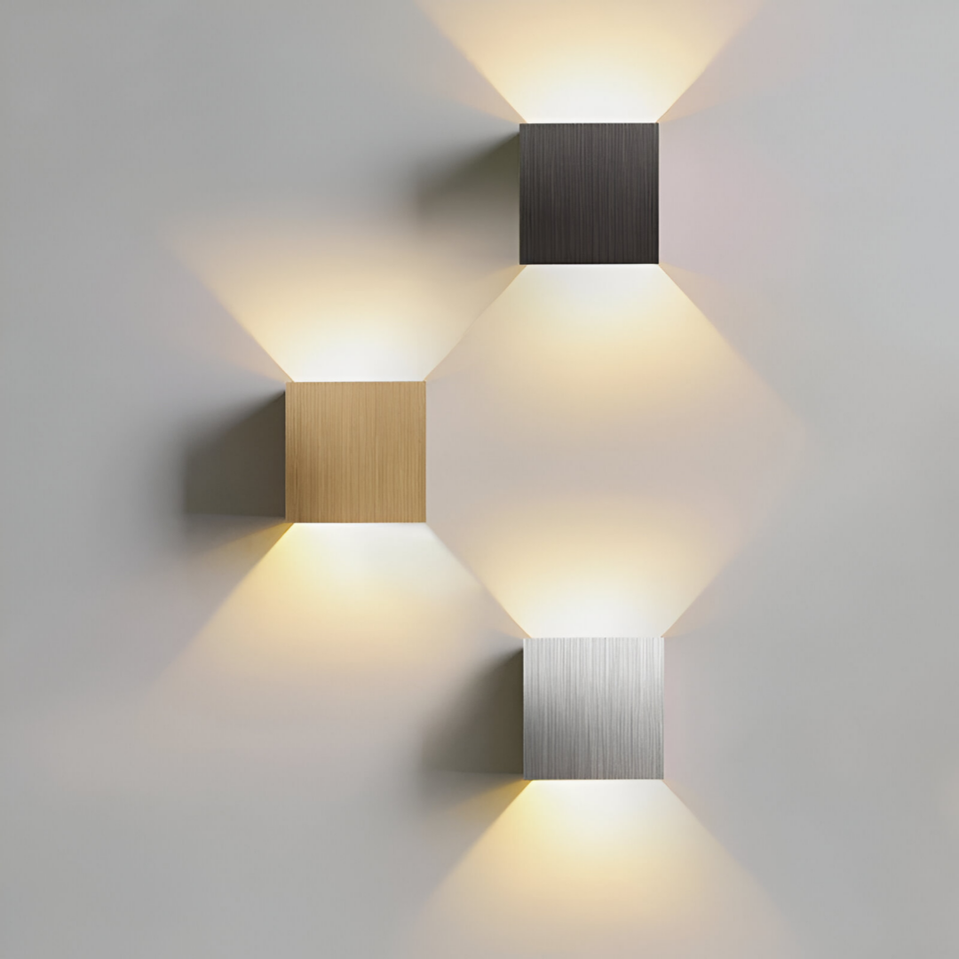 Nordic WallLight – Moderne Scandinavische LED-wandlamp – Oplaadbaar via USB