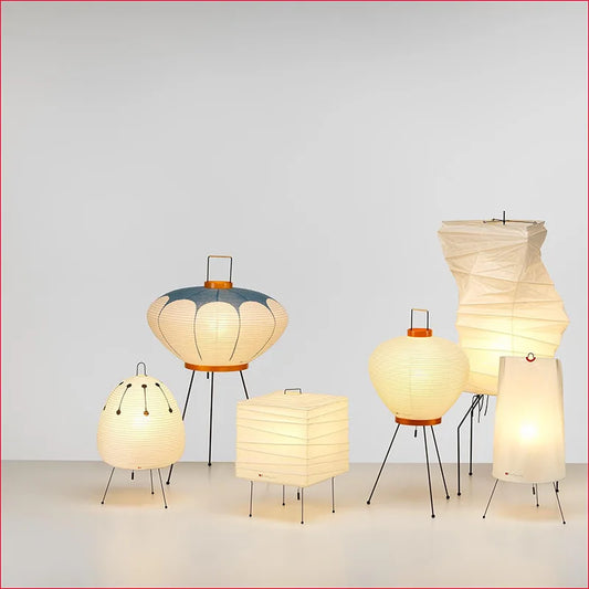 NoguchiLueur – Wabi-Sabi lamp en rijstpapier