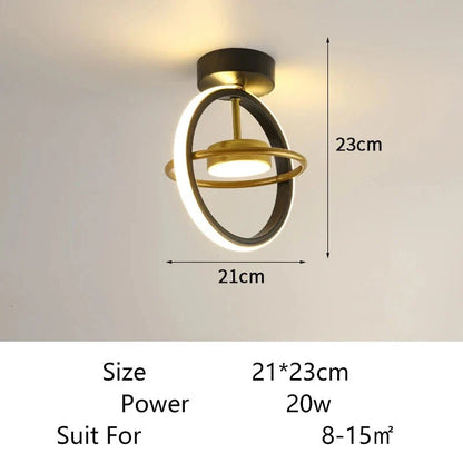 Luxenta | Moderne verstelbare LED-plafondlamp van aluminium