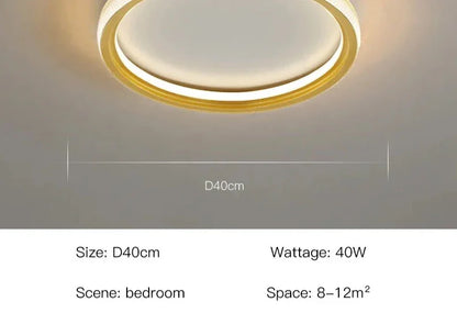 Nuvaxis | Moderne LED-plafondlamp met dimbare intensiteit