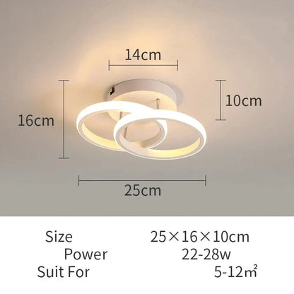 Luxenta | Moderne verstelbare LED-plafondlamp van aluminium