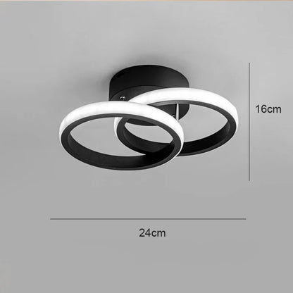 Solenya | Moderne LED-plafondlamp met 3 kleuren