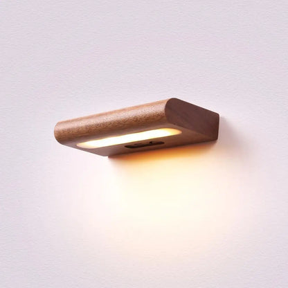 LumiBois – Oplaadbare Zonne-Wandlamp voor Buiten Sfeer
