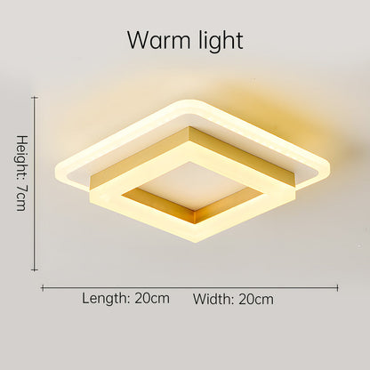 Quadralux | Moderne vierkante LED-plafondlamp voor binnengebruik