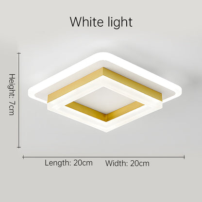 Quadralux | Moderne vierkante LED-plafondlamp voor binnengebruik