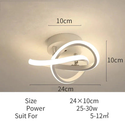 Luxenta | Moderne verstelbare LED-plafondlamp van aluminium