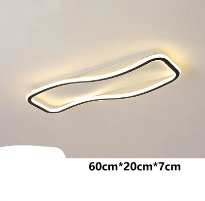 Heliava | Moderne LED-plafondlamp in gepolijst aluminium