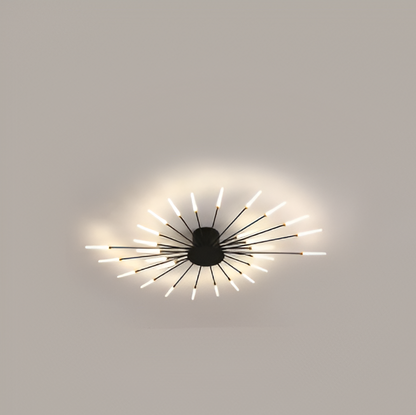 SpiraBright | LED Plafondlamp Noord-Europees met Vuurwerk Design
