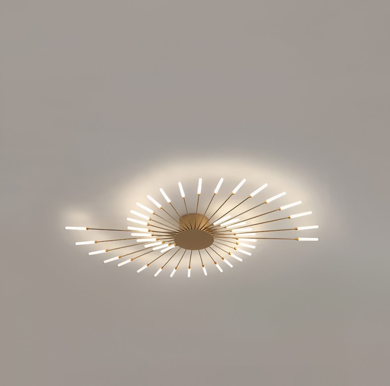 SpiraBright | LED Plafondlamp Noord-Europees met Vuurwerk Design