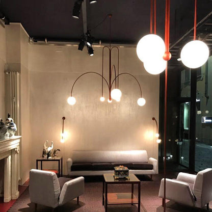 GrandCeleste – Artistieke hanglamp van metaal en glas