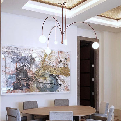 GrandCeleste – Artistieke hanglamp van metaal en glas