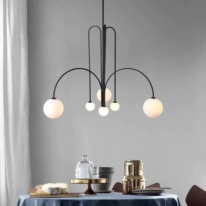 GrandCeleste – Artistieke hanglamp van metaal en glas