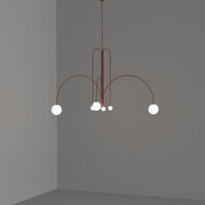 GrandCeleste – Artistieke hanglamp van metaal en glas