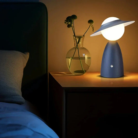 Éclara – Moderne Touchlamp met Draadloze Oplader