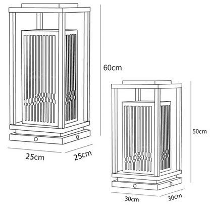 SolarCage – Buiten Zonne-energie Lamp op Paal