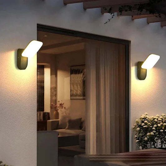 LUXORA EDGE – Moderne LED buitenmuurlamp