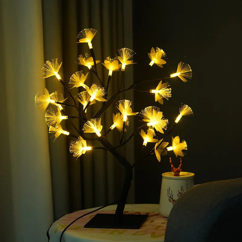 LuminaSylva – Moderne decoratieve lamp in de vorm van een verlicht boom