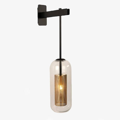 IndusRetro – Applique industrielle vintage en métal et verre