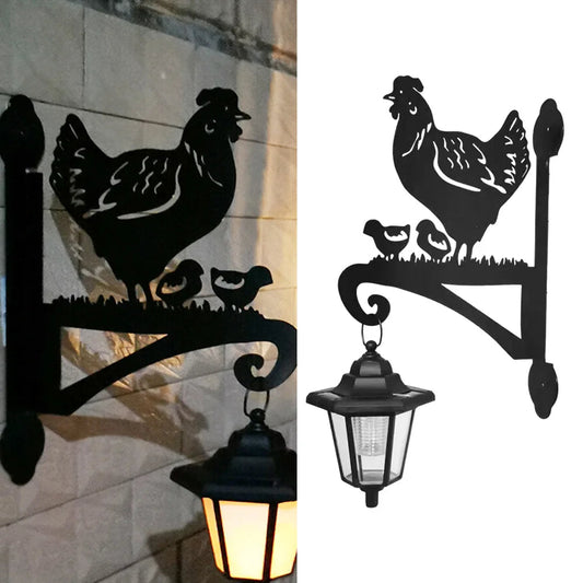 PlumeLuce – Zonne Wandlamp voor Tuin en Vogels