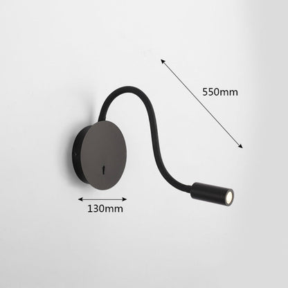 OrientaLuce – verstelbare LED-wandlamp voor slaapkamer