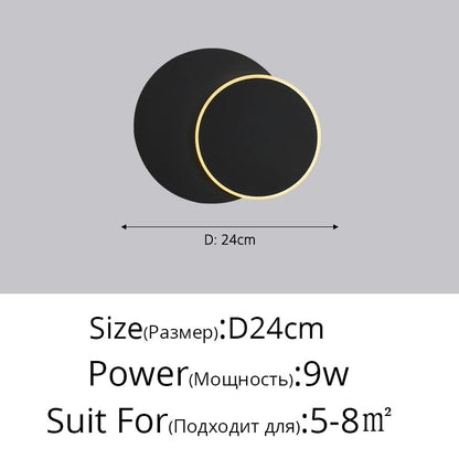 Nordica Éclipse – Moderne Wandlamp Post-Éclipse