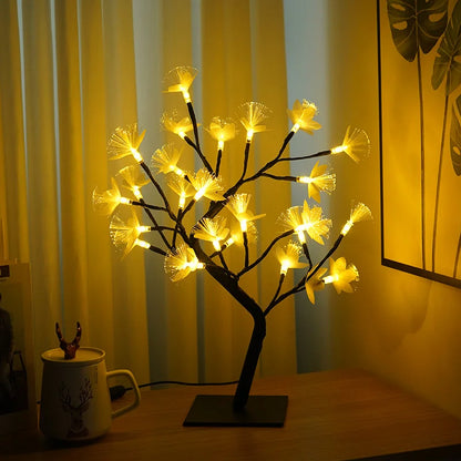 LuminaSylva – Moderne decoratieve lamp in de vorm van een verlicht boom