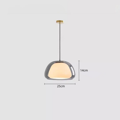 LacteaLuxe – Moderne hanglamp van melkglas