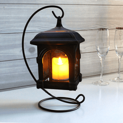 HERITORA GLOW – Vintage solar lantaarn voor buitengebruik