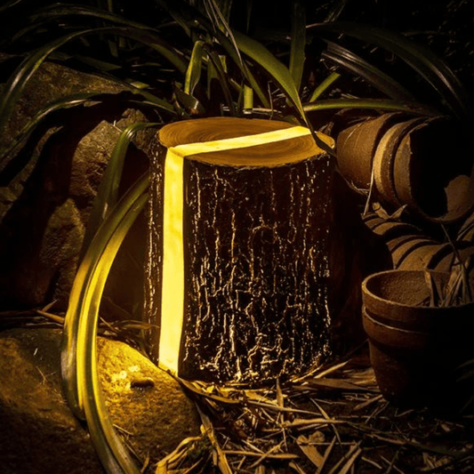STUMBRIA GLOW – Decoratieve LED-lamp in de vorm van een boomstronk