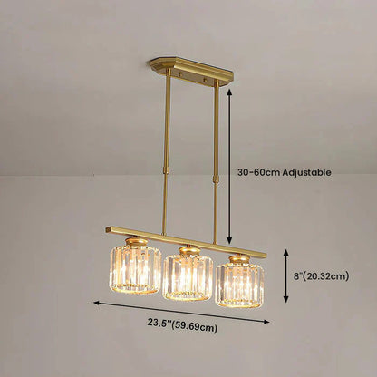 LinéaVerre | Noordse Multi-Kop Hanglamp van Glas en Metaal