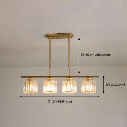 LinéaVerre | Noordse Multi-Kop Hanglamp van Glas en Metaal