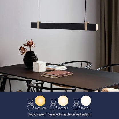 LineGlow | Lineaire LED-ophanging met ingebouwde dimmer