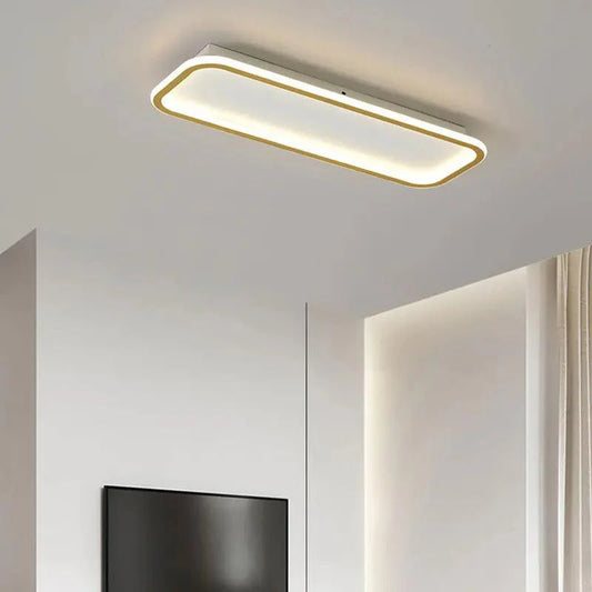 Lunéora | Moderne LED-plafondlamp van aluminium en PMMA