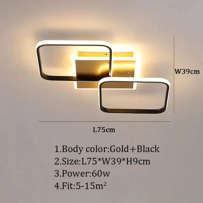 Lunistra | Moderne LED Inbouwplafondlamp