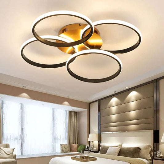 Auralis | Moderne LED-plafondlamp met dimbare intensiteit