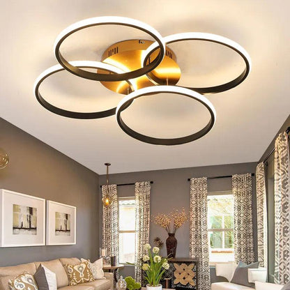 Auralis | Moderne LED-plafondlamp met dimbare intensiteit