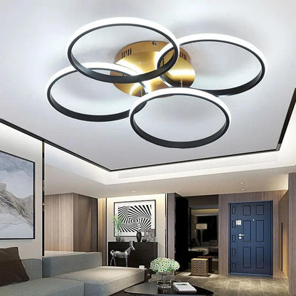 Auralis | Moderne LED-plafondlamp met dimbare intensiteit