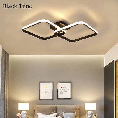 Clarova | Moderne LED Plafondlamp Half-Ingebouwd