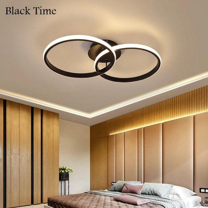 Clarova | Moderne LED Plafondlamp Half-Ingebouwd