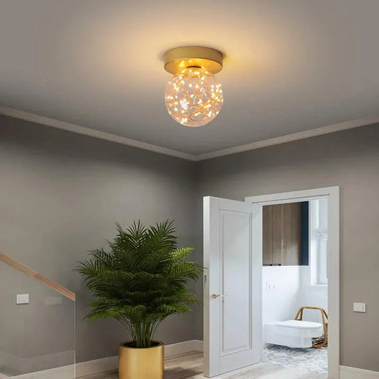 Linoxis | Hedendaagse Plafondlamp van IJzer – Fitting E27
