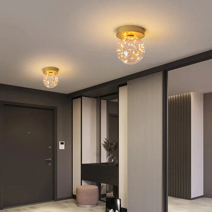 Linoxis | Hedendaagse Plafondlamp van IJzer – Fitting E27