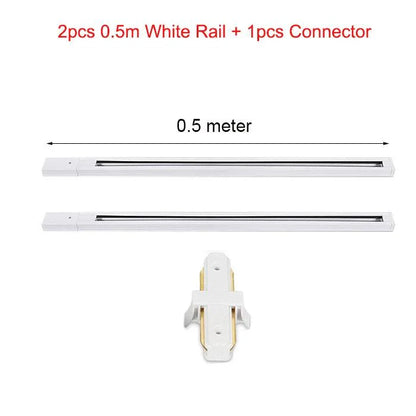 Devolis | LED-spot op 2-fasen rail E27